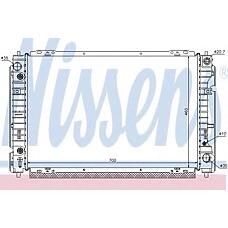 NISSENS 62004 (4119589 / 4135748 / 62004_NS) радиатор