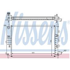 NISSENS 62164A (1029459 / 92AB8005EC / 92AB8005BB) радиатор двигателя