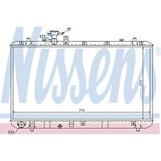 NISSENS 64197 (1770079J00 / 71742136 / 1770080JB0) радиатор двигателя