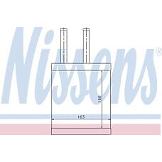 NISSENS 77505 (0240150003 / 06333003 / 0K01161A010) радиатор отопителя