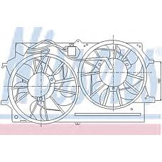 NISSENS 85214 (1061258 / 1069390 / 1072255
) вентилятор охл.двиг.