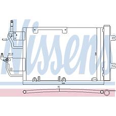 NISSENS 940052 (1850111 / 93182213 / 6850237) радиатор кондиционера