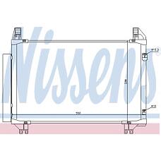 NISSENS 94991 (8846052110 / 94991_NS) радиатор кондиционера