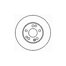 MAPCO 15797 (1244212412 / A124421241264) диск тормозной