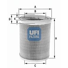 UFI 27.606.00 (55183562) фильтр воздушный
