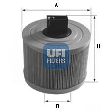 UFI 27.636.00  фильтр воздушный
