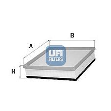 UFI 3014900 (1444H3 / 1444R1 / 1444R3) фильтр воздушный