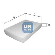 UFI 5321800 (6447ZX / 6447ZY / 6479E9) фильтр салона (микрофибра)