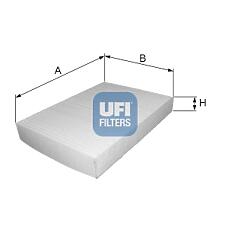 UFI 5322700 (647904) фильтр салонный легковой Citroen (Ситроен) peugeot