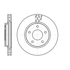 ROADHOUSE 6129110 (5105513AA) диск тормозной dodge caliber 06-