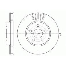 ROADHOUSE 654110 (230447 / 4351205010) диск тормозной