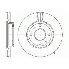 ROADHOUSE 666810 (517123D300) диск тормозной Elantra (Элантра) Sonata (Соната) 4 5 (280mm 4 отв.)