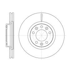 REMSA 61471.10 (4249L3) диск тормозной передний вентилир.\ Peugeot (Пежо) 508 1.6vti / thp / 1.6hdi / 2.0hdi / 2.2hdi 10>