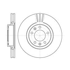 REMSA 6307.10 (230295 / 4246F4 / 4246F6) тормозной диск