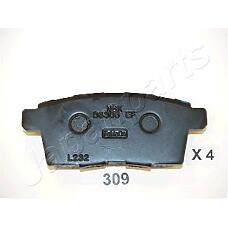 JAPANPARTS PP309AF (EHY42643Z / L2Y62643Z / L2Y62648Z) комплект тормозных колодок, дисковый тормоз