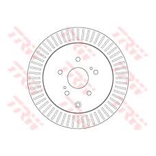 TRW DF6351 (0986479T16 / 18076 / 1815205221) диск тормозной задний Suzuki (Сузуки) grand Vitara (Витара) II (jt) 2.4, 3.2 4wd (1 / 09- ) df6351