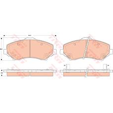 TRW GDB4605 (0000071771813 / 001098SX / 00K68044866AB) колодки тормозные дисковые chrysler: grand Voyager (Вояджер) V 2.8 crd / 3.3 / 3.6 / 3.8 07- dodge: journey 2.0 crd / 2.4 / 2.4 eco+ / 2.7 / 2.7 flexfuel / 3.5 awd 08-, nitro 2.8 crd / 2.8 crd 4wd / 3