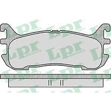 LPR 05P1099 (BCYC2643ZA) колодки тормозные дисковые Mazda (Мазда) 323 94-98 / mx-5 94-05 задние