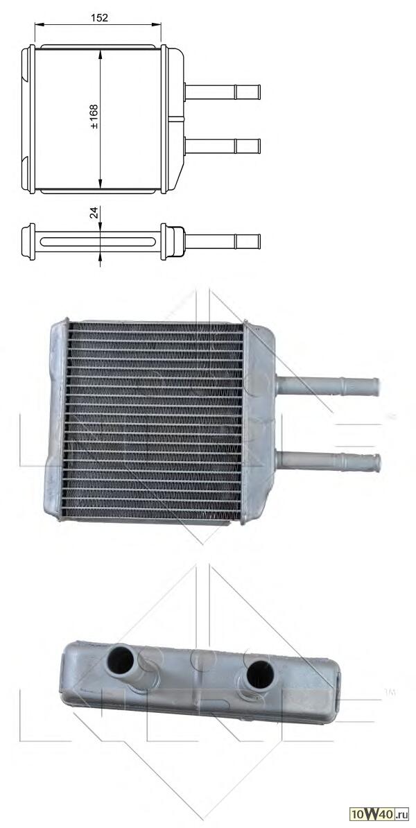Радиатор отопителя DAEWOO Matiz 0.8 98- 54260