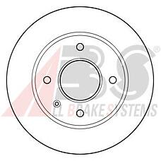 ABS 15728 (561373J) диск торм.пер. вент. escort, orion 1.6 81-90