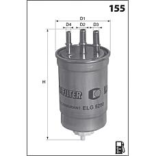MECAFILTER ELG5290 (0K52A13480 / 0K52A23570 / 0K52A23570A) фильтр топливный