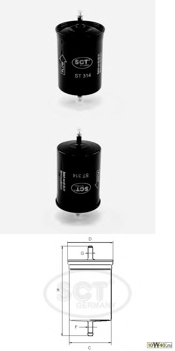 топливный фильтр merc sprinter (903 / 904) -06 / VW transporter IV -03 / peu expert / rnlt trafic