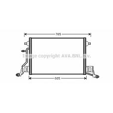 AVA AI5264 (4B3260403D / 4B3260403E / 4B3260403F) радиатор кондиционера