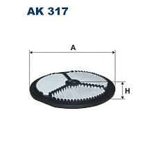 FILTRON AK317 (01232 / 03964090 / 120391) фильтр воздушный Daewoo (Дэу) (chevrolet)