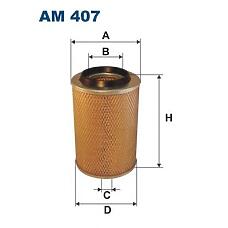 FILTRON AM 407 (0030943904 / 08665226 / 08665234) фильтр воздушный\ mb 100 2.4d 88-96