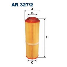 FILTRON AR327/2 (0120940060 / 08463127 / 08463135) фильтр возд.Mercedes (Мерседес) a160cdi,a170cdi w168