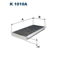 FILTRON K1010A (1004051 / 1089176 / 1120475) фильтр салона угольный