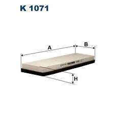 FILTRON K1071 (002484 / CAF25 / 000244) фильтр салонный filtron k 1071 Peugeot (Пежо) 306(-ac)
