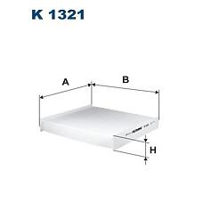 FILTRON K1321 (17530 / 1987435011 / 21DCDC02) фильтр салона