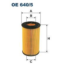 FILTRON OE 640/5 (0011849425 / 0140180012 / 05086301AA) фильтрующий элемент маcла(б) h105 / 115 d64 d31 \mb Sprinter (Спринтер) / w202 / w210 / Vito (Вито) 2.0cdi-2.7cdi