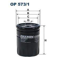 FILTRON OP573/1 (MN960320) фильтр масляный