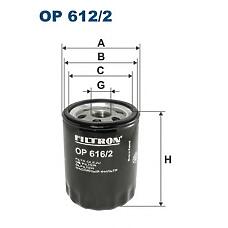 FILTRON OP616/2 (030115561AN / 0451103337 / 047115561B
) фильтр масляный op616 / 2