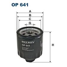 FILTRON OP641 (01FB0023 / 030115561AA / 030115561AB) фильтр масляный VW group