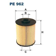 FILTRON PE 962 (008001740005 / 0140340000 / 05103978AA) фильтрующий элемент топлива\mb w202 / w210 / w220 2.0cdi-3.2cdi 97>