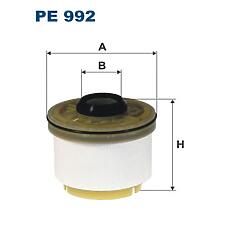 FILTRON PE992 (2100498SX / 233900L0 / 233900L010) фильтр топливный pe992