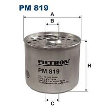 FILTRON PM819 (0001231108 / 0002656621 / 0005006136) фильтр топливный pm819