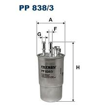 FILTRON PP838/3 (0450906305 / 0450906305352 / 0450906376) фильтр топливный