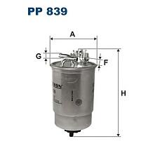 FILTRON PP839 (0450906174 / 0450906267 / 1001270000) фильтр топливный pp839