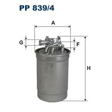FILTRON PP839/4 (0450 / 0450906453 / 057127401
) фильтр топливный
