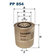 FILTRON PP854 (13321761278 / 13322241303 / ELG5229) топливный фильтр