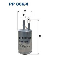 FILTRON PP866/4 (30671010 / 30792046 / 30792514) фильтр топливный pp866 / 4