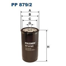 FILTRON PP879/2 (01907640 / 110034 / 1457434425) фильтр топливный pp879 / 2