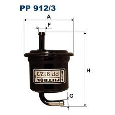 FILTRON PP912/3 (1541084380 / PP9123) фильтр топливный