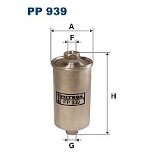 FILTRON PP 939 (EDP9059 / EDP9095 / FS109) фильтр топливный\ rover 800 2.0 86-99