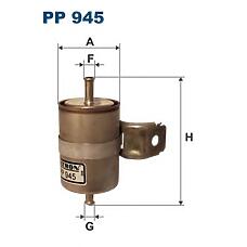 FILTRON PP945 (4682923 / FS125) фильтр топливный ---