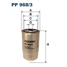 FILTRON PP968/3 (71731829 / 77362339) фильтр топливный